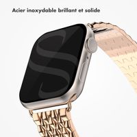 Selencia Bracelet dragon en acier Apple Watch | 38/40/41/42 mm - Rose Doré