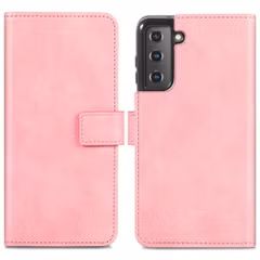 imoshion Étui de télephone portefeuille de luxe Samsung Galaxy S21 Plus - Rose