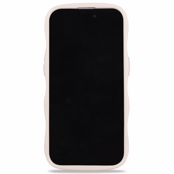 Holdit Coque Wavy Apple iPhone 14/15 Plus - Light Beige