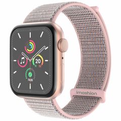 imoshion Bracelet en nylon Apple Watch | 44/45/46/49 mm - Sand Pink