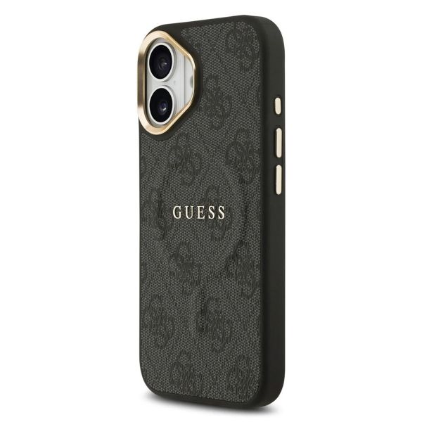 Guess Coque MagSafe Classic avec logo 4G Apple iPhone 17 - Noir