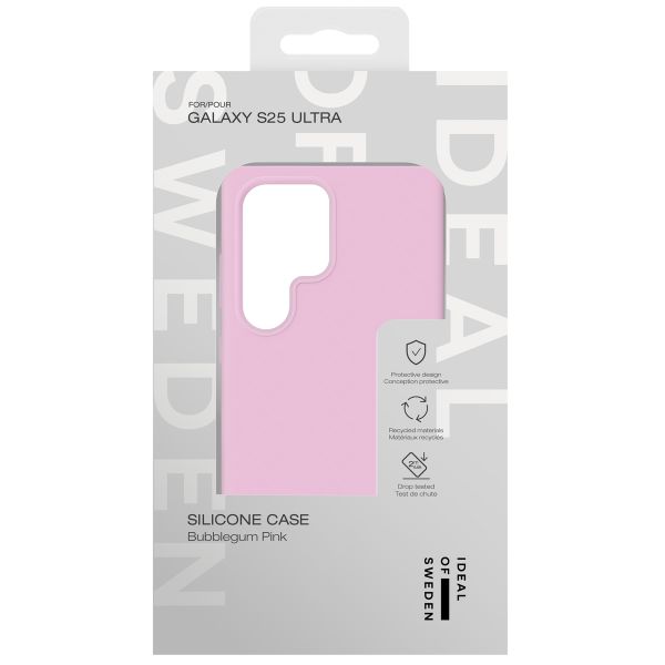 iDeal of Sweden Coque Silicone Samsung Galaxy S25 Ultra - Bubble Gum Pink