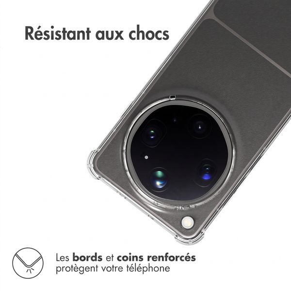 imoshion Shockproof Case Oppo Find X9 Ultra - Transparent