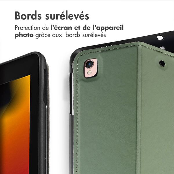 Accezz Coque tablette Classic Apple iPad 6 (2018) 9.7 pouces / iPad 5 (2017) 9.7 pouces / Air 2 (2014)/Air 1 (2013) - Vert