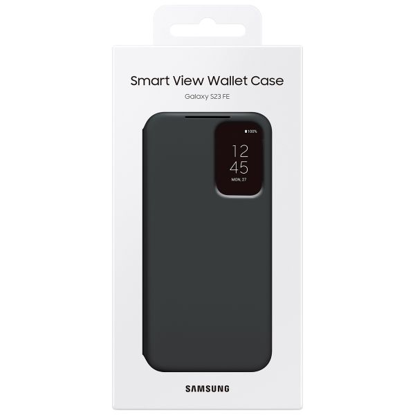 Samsung Original Coque S View Samsung Galaxy S23 FE - Noir