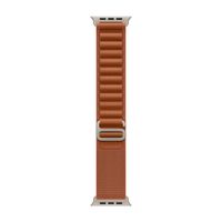 Apple Bracelet Alpine Loop Apple Watch | 44/45/46/49 mm - Taille L - Terracotta / Natural Titanium