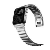 Nomad Bracelet à maillons magnétiques en acier Apple Watch | 44/45/46/49 mm - Silver