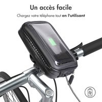 imoshion Support de téléphone pour vélo avec coque - Universel - Noir