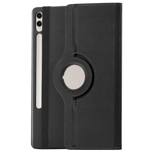 Concevez votre propre coque rotative à 360° Samsung Galaxy Tab S9 Plus - Noir