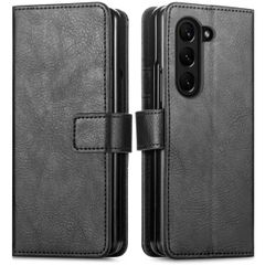 imoshion Étui de télephone portefeuille de luxe Samsung Galaxy Z Fold 5 - Noir