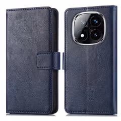 imoshion Étui de télephone portefeuille de luxe Xiaomi Poco X7 - Bleu foncé