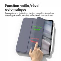 imoshion Magnetic etui de téléphone portefeuille Apple iPad Air 11 pouces (2026) M4 / (2025) M3 / (2024) M2 / Air 5 (2022) / Air 4 (2020) - Lavender