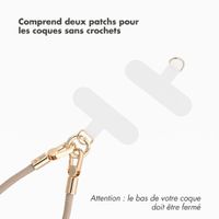Selencia Bracelet universel avec 2 crochets - Beige