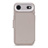 Decoded Portefeuille détachable 2 en 1 en cuir MagSafe Apple iPhone 17 Pro - Solid Clay