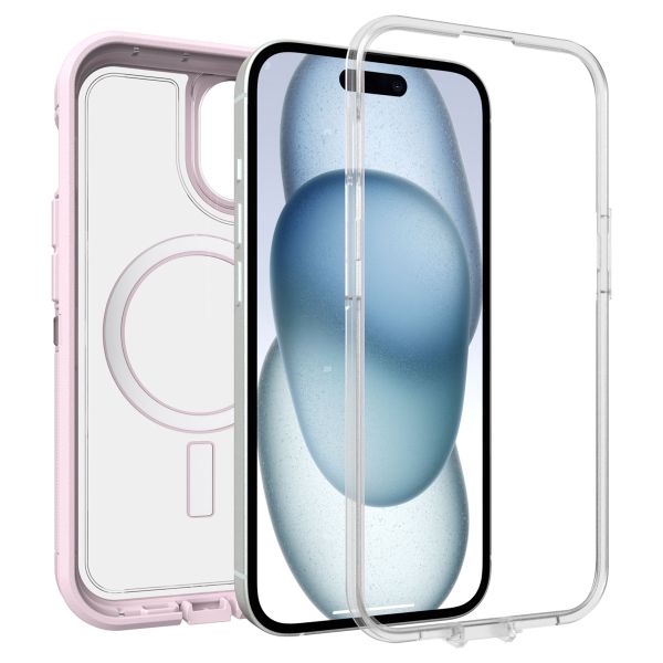 OtterBox Coque arrière Defender XT Apple iPhone 17e / 16e / 15 / 14 / 13 - Clear / Purple