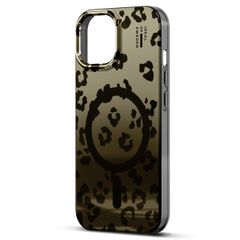 iDeal of Sweden Coque miroir avec MagSafe Apple iPhone 17e / 16e / 15 / 14 / 13 - Leo Ombre