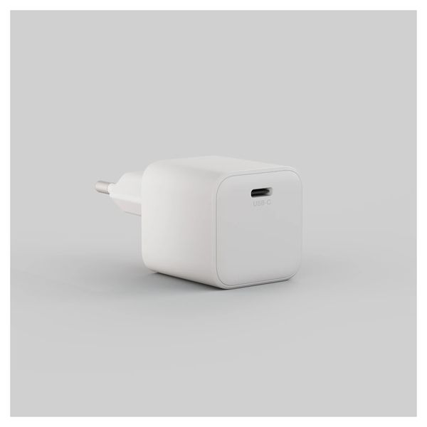 Zens Chargeur compact USB-C 70W - Adaptateur secteur - Blanc