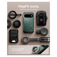 Spigen Coque Tough Armor MagSafe Google Pixel 11 Pro XL - Abyss Green