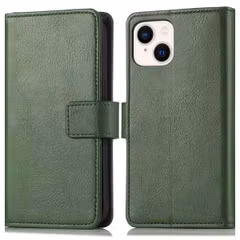 imoshion Étui de télephone portefeuille de luxe Apple iPhone 14 / 13 - Vert