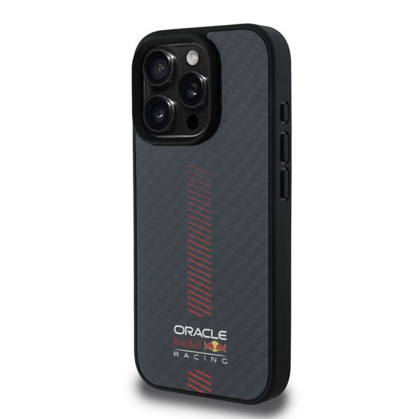 Red Bull Racing Coque Powerbar MagSafe Apple iPhone 16 Pro - Noir