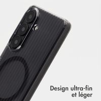 Accezz Coque arrière Lite avec MagSafe | Fluted | Samsung Galaxy S26 - Noir
