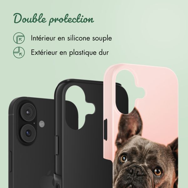 Concevez votre propre coque Tough Apple iPhone 17 - Blanc