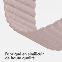 imoshion Bracelet magnétique en cuir synthétique Apple Watch | 38/40/41/42 mm - Beige
