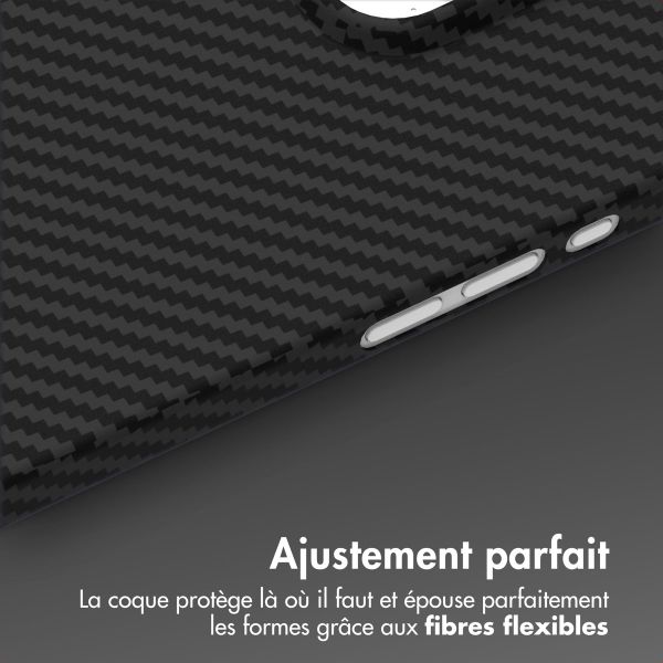 Accezz Coque Kevlar® MagSafe Apple iPhone 15 Pro Max - Noir