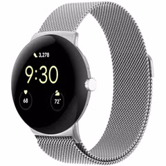 imoshion Bracelet magnétique milanais Google Pixel Watch 3 / 4 (45 mm) - Argent