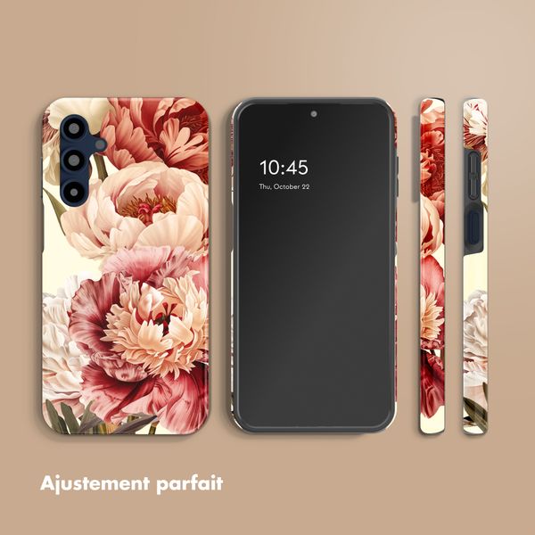 Selencia Coque arrière Vivid Samsung Galaxy A16 - Vintage Peony