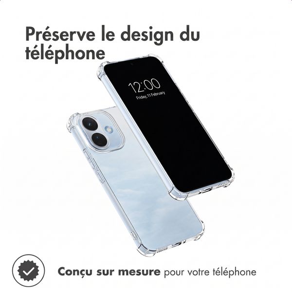 imoshion Shockproof Case Xiaomi Redmi Note 17 Pro - Transparent