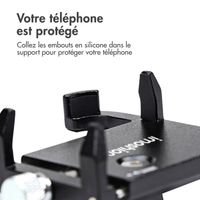 imoshion Support de téléphone en aluminium pour vélo - Léger - Universel - Noir