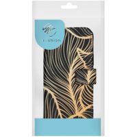 imoshion Design Softcase Bookcase Samsung Galaxy S21 Plus - Golden Leaves