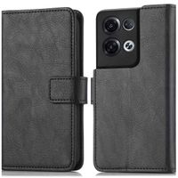 imoshion Étui de télephone portefeuille de luxe Oppo Reno 8 Pro 5G - Noir