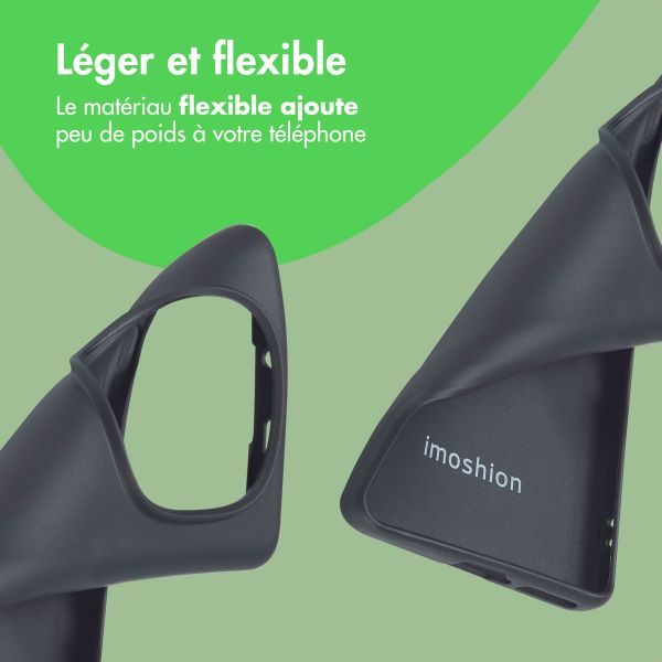 imoshion Coque Couleur Xiaomi Redmi Note 14 Pro (4G) - Noir