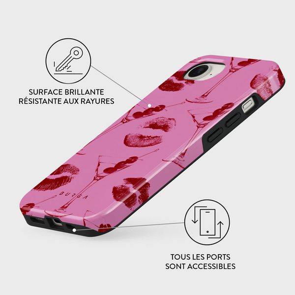 Burga Coque arrière Tough Apple iPhone 17e / 16e - Call me