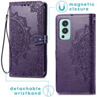 imoshion Etui de télephone Mandala OnePlus Nord 2 - Violet