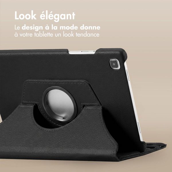 imoshion Coque tablette rotatif à 360° Samsung Galaxy Tab S6 Lite (2020/2022/2024)  - Noir