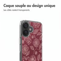 imoshion Coque Design Apple iPhone 16 - Deep Rose