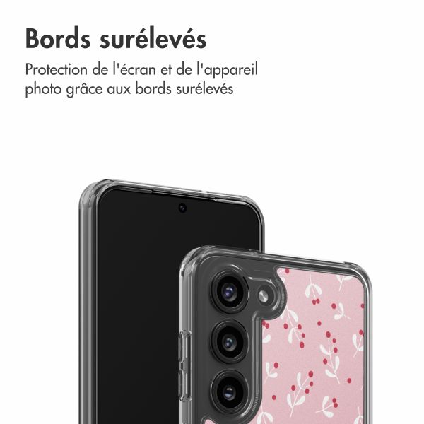 imoshion Coque Design Samsung Galaxy S23 - Berries Blush