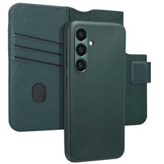 Accezz Étui de télephone portefeuille en cuir 2-en-1 avec MagSafe Samsung Galaxy S24 - Cedar Green
