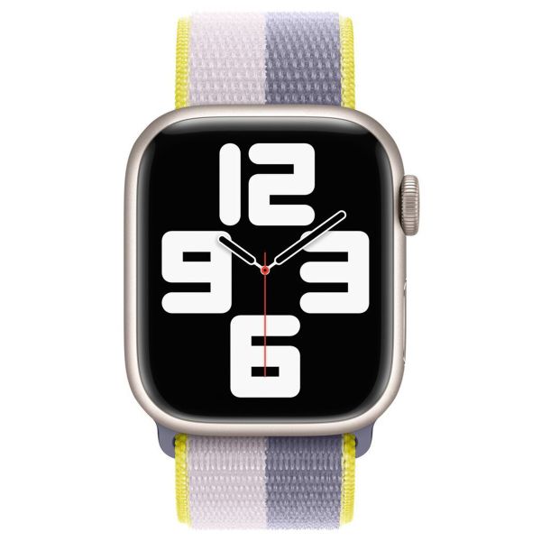 Apple Bracelet Sport Loop Apple Watch | 44/45/46/49 mm - Lavender Gray/Light Lilac