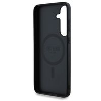 Guess Coque MagSafe Classic avec logo 4G Samsung Galaxy S25 - Noir