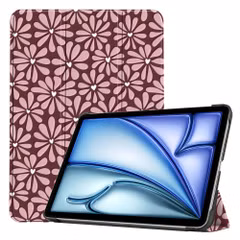 imoshion Coque tablette Design Trifold Apple iPad Air 11 pouces (2026) M4 / (2025) M3 / (2024) M2 / Air 5 (2022) / Air 4 (2020) - Bloom Love Blush
