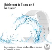 imoshion Bracelet en silicone Samsung Galaxy Watch 7 40/44 mm - Blanc