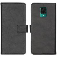 imoshion Étui de télephone portefeuille de luxe Xiaomi Redmi Note 9 Pro / 9S - Noir