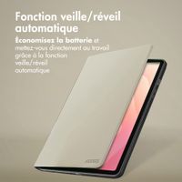 Accezz Coque tablette Classic Samsung Galaxy Tab S11 - Greige