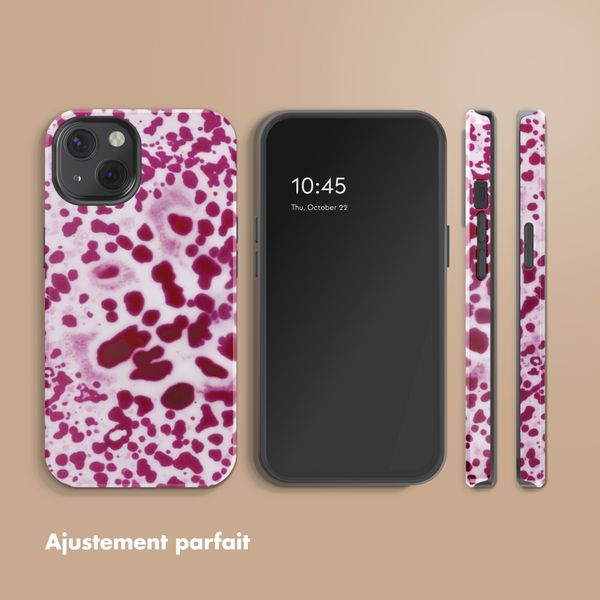 Selencia Coque arrière Vivid avec MagSafe Apple iPhone 13 - Cosmic Orchid