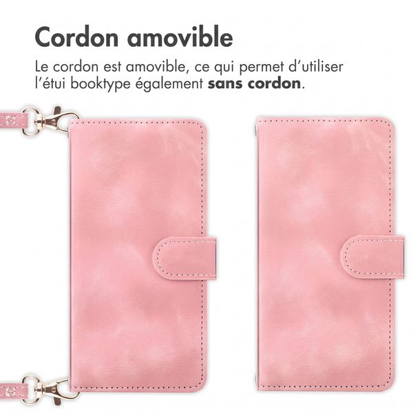 imoshion Etui de télephone portefeuille avec cordon Oppo Reno 16 / 16 Pro - Rose