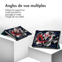 imoshion Coque tablette Trifold Lenovo Legion Tab (2025) - Vert foncé